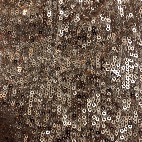 NWT majorelle revolve Lagos champagne sequin dress size small - Picture 3 of 3